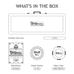 Jupiter Ceramic Poker Chip Set