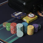 Clover Four-leaf Poker Chip Set