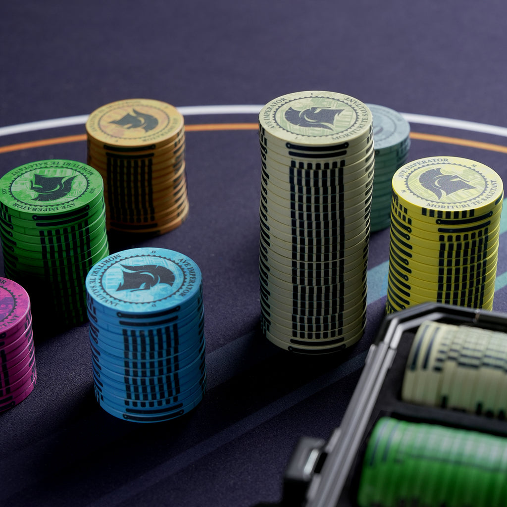 Colosseum Ceramic Poker Chip Set
