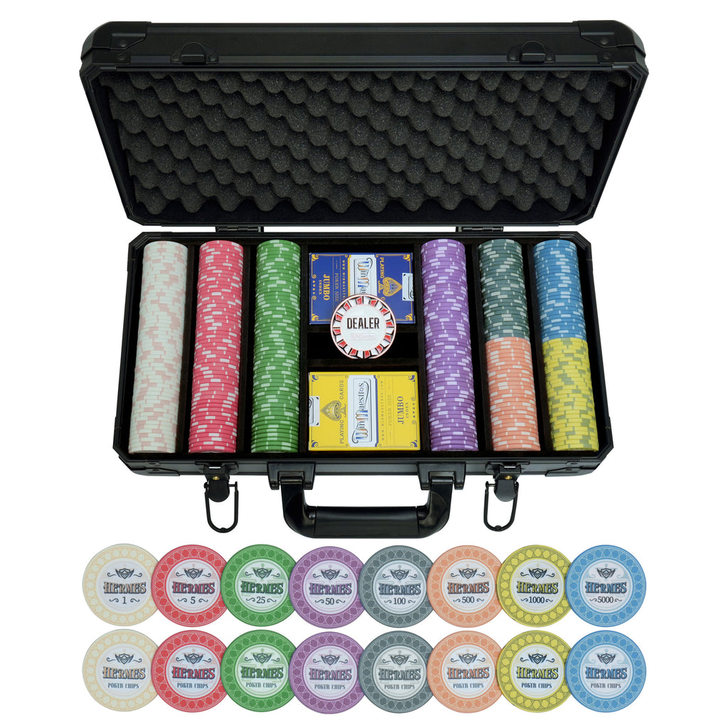 Hermes Ceramic Poker Chip Set