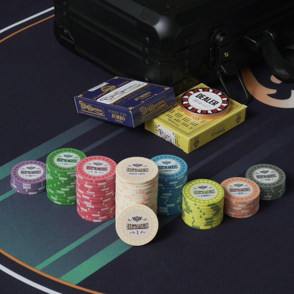 Hermes Ceramic Poker Chip Set