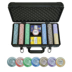 Jupiter Ceramic Poker Chip Set