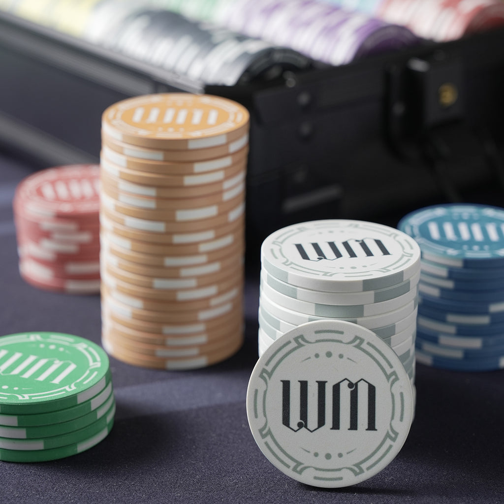 WinMaestros Ceramic Poker Chip Set