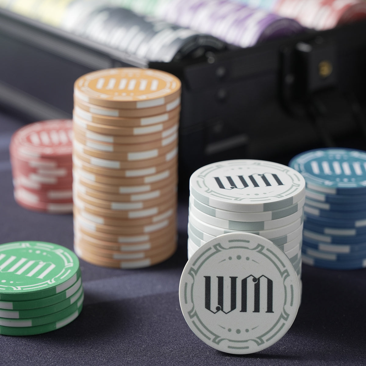 WinMaestros Ceramic Poker Chip Set