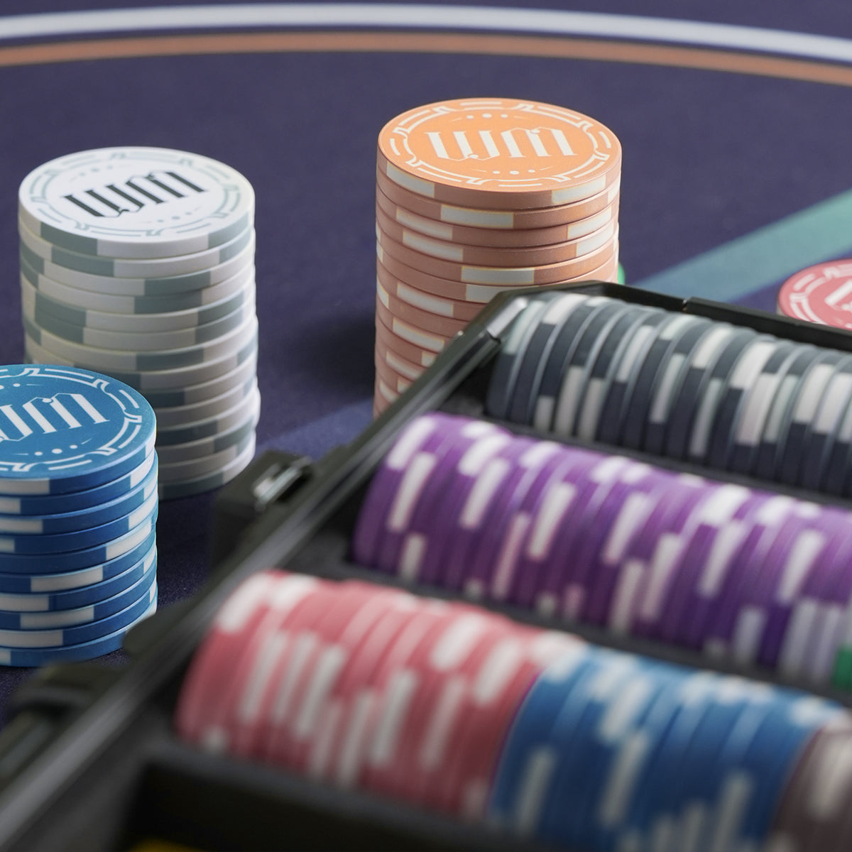 WinMaestros Ceramic Poker Chip Set